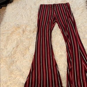🌊Striped flare legging pants🌊
